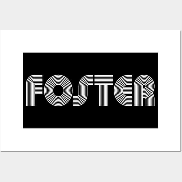 FOSTER Family Name Family Reunion Ideas Wall Art by Salimkaxdew